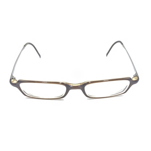 Prada VPR13E 8AR-1O1 Brown Rectangle Eyeglasses Frames 47-17 140 Italy Men Women - Picture 2 of 12